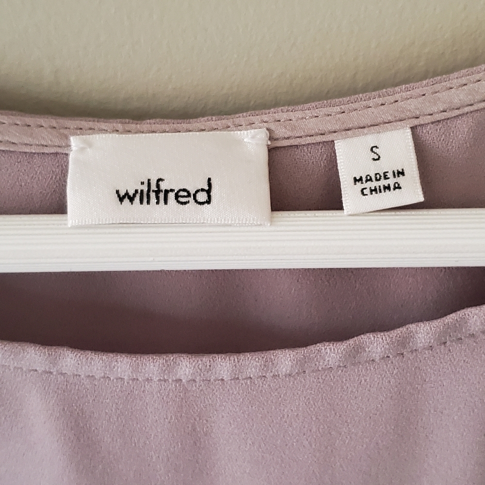Wilfred S Whimsigoth Feminine Romantic Dainty Contemporary Pastel Chiffon Blouse - Picture 11 of 16